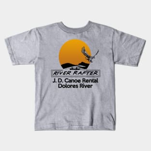 J.D Canoe Rental (GOTG) Kids T-Shirt